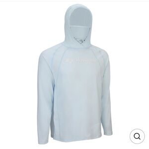 MOSSY OAK‎ SHIELD LONG SLEEVE HOODIE ICE MELT 2X New With Tags